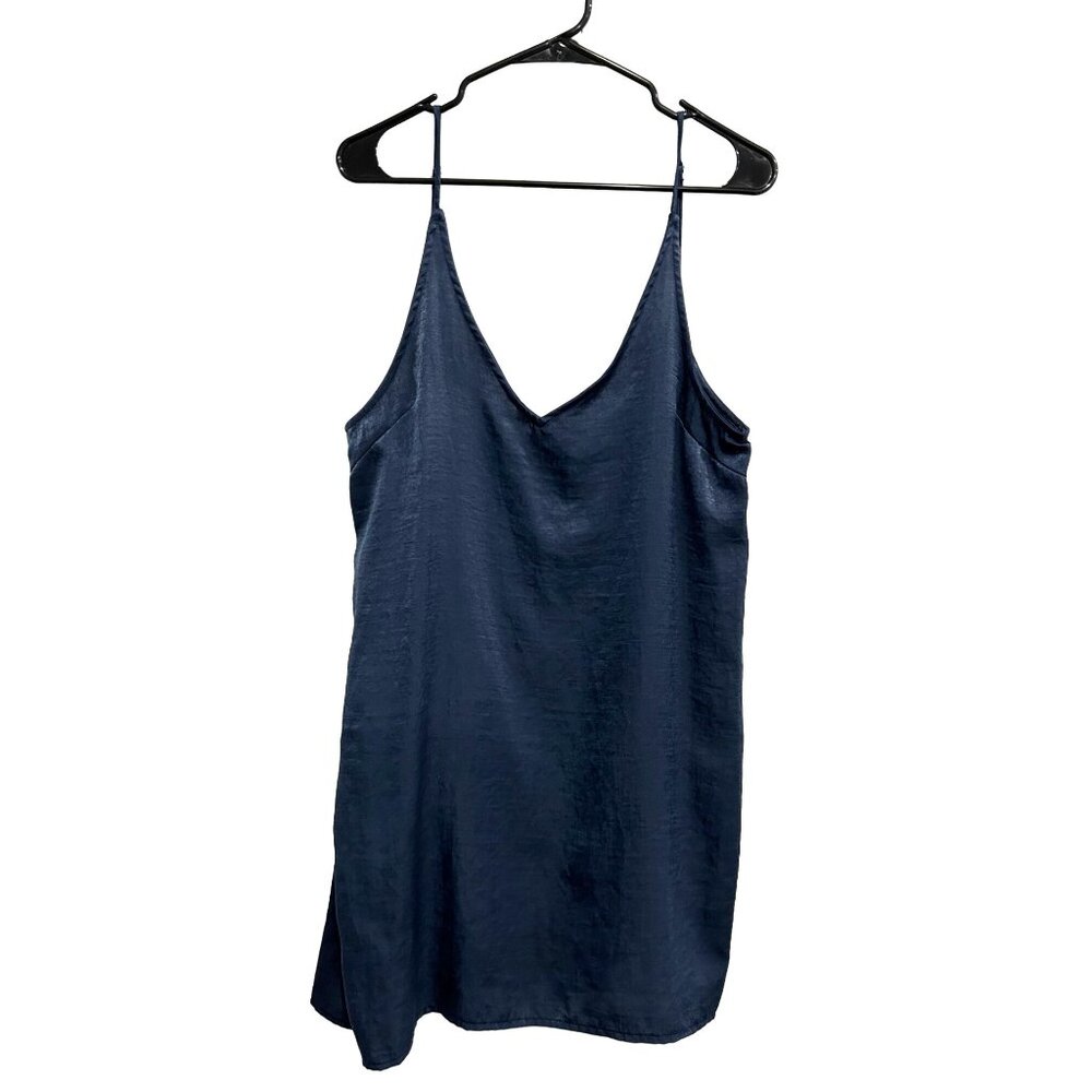 Honey Punch Navy V Neck Camisole Top Sz M